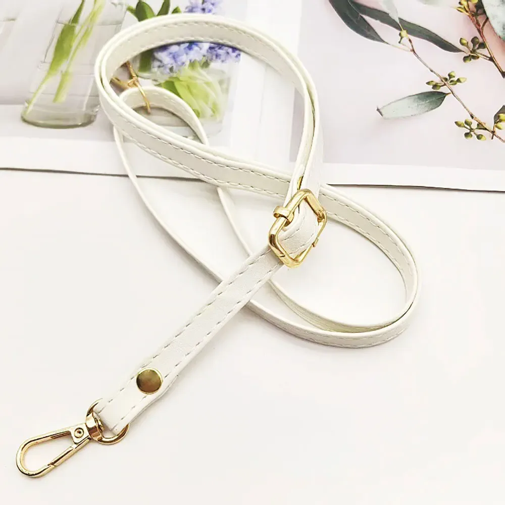 sangle de poignée de sac à main en cuir pu 51 pouces, longueur réglable, remplacement de sangle de sac à main, bricolage, poignée de sac d'embrayage, accessoires de réparation