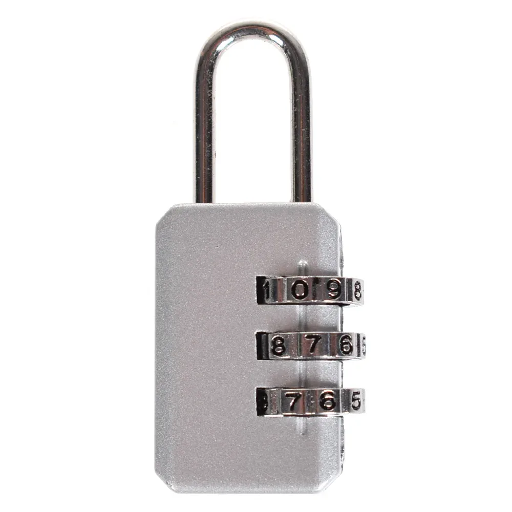 petit cadenas chic de haute qualité, valise pratique, sécurité des bagages, verrouillage par mot de passe, combinaison à 3 chiffres, accessoires de voyage