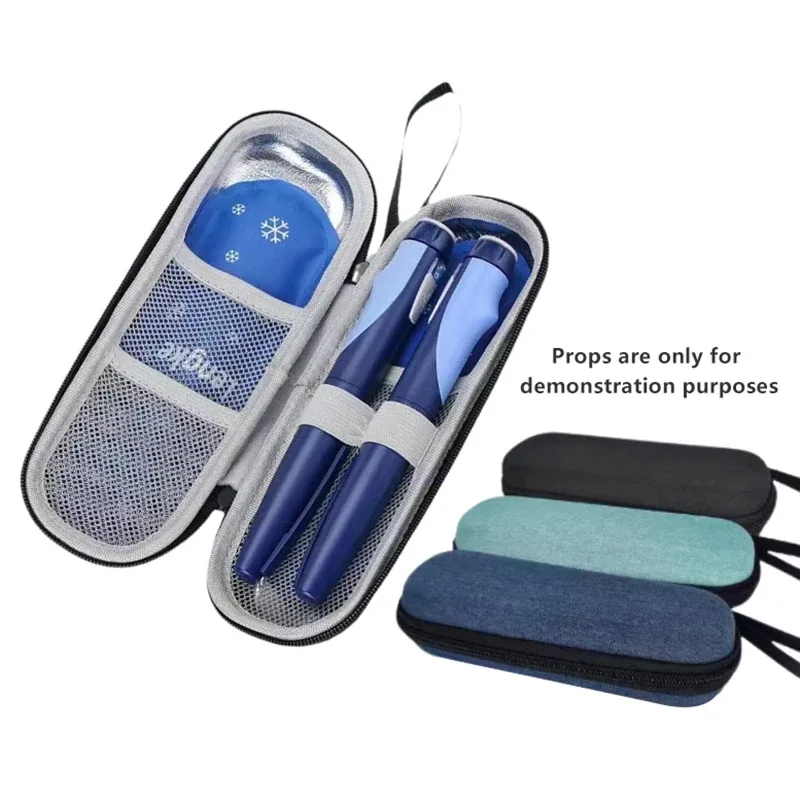 sac de refroidissement portable pour insuline diabétique, protecteur réfrigéré, grande capacité, organiseur médical, étui de voyage