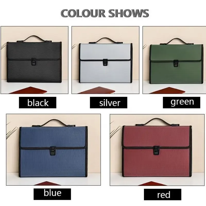 pochette documents polyestère impermeable noir bleu beige marron organisateur voyage tranches carrées capacité grande
