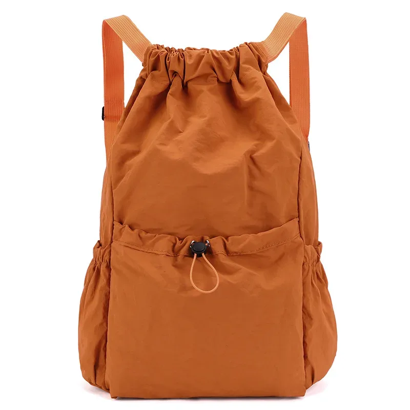 nouveau sac à dos pliable à cordon de serrage, imperméable, léger, grande capacité, sac de sport, sac de voyage portable pour la randonnée en plein air et les loisirs.