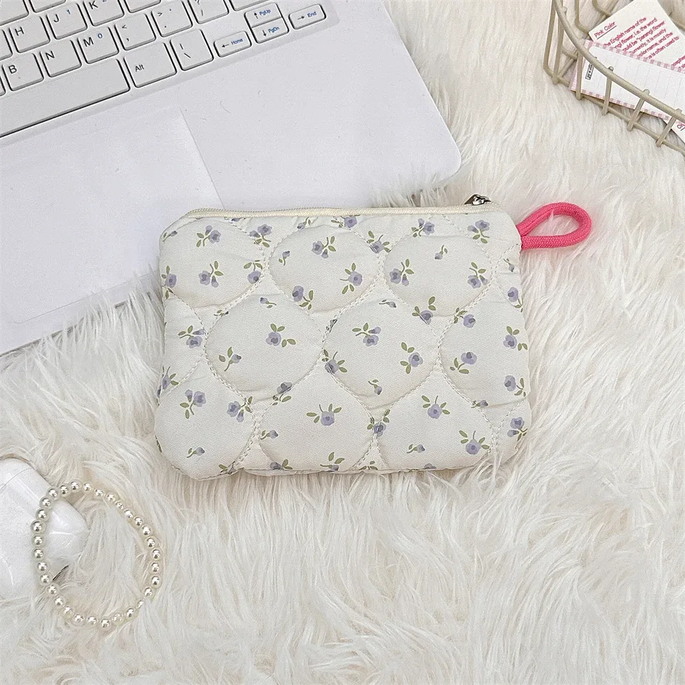 sac de rangement portable de dessin animé mignon pour femmes, petit sac à main de voyage, sac à cosmétiques, sac à main pour rouge à lèvres, carte pour écouteurs, mini portefeuille de maquillage, sac en poudre