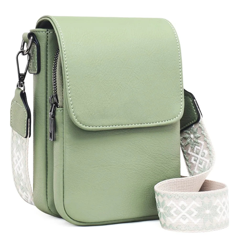 sac à bandoulière rétro en cuir pu pour femmes, large bandoulière simple avec couvercle, petit sac carré à la mode, nouvelle collection