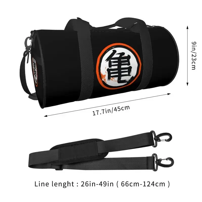 sacs de voyage à imprimé kanji dbz, sacs à bagages portables pour hommes et femmes, sac de voyage léger pour voyages, sports, gym, yoga