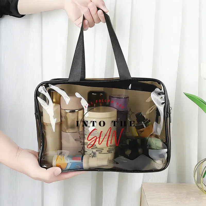 sac de toilette étanche en pvc, arirang world tour 2026, sac de rangement de plage transparent, cadeau pour les fans de kpop, album into the sun