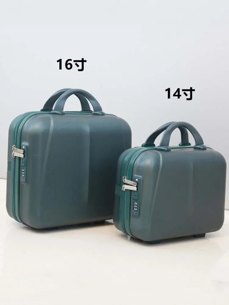 trousse à cosmétiques de voyage légère et étanche de 14/16 pouces, bagage de transport à main portable pour hommes, organisateur de court voyage