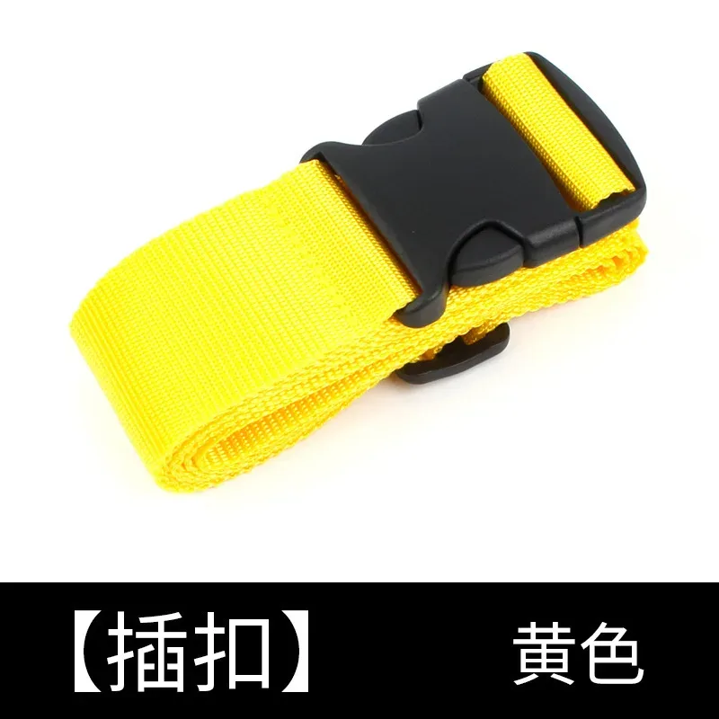 sangle de bagage en polypropylène, ceinture d'emballage arc-en-ciel antivol, accessoires pour valise de cabine, attache de sac