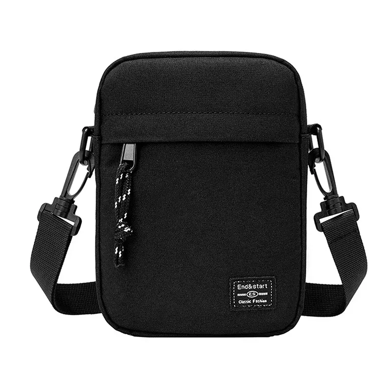 sac à bandoulière en tissu oxford pour hommes et femmes, sacoche décontractée, petit sac carré, mode diagonale croisée, machine à main, bagages