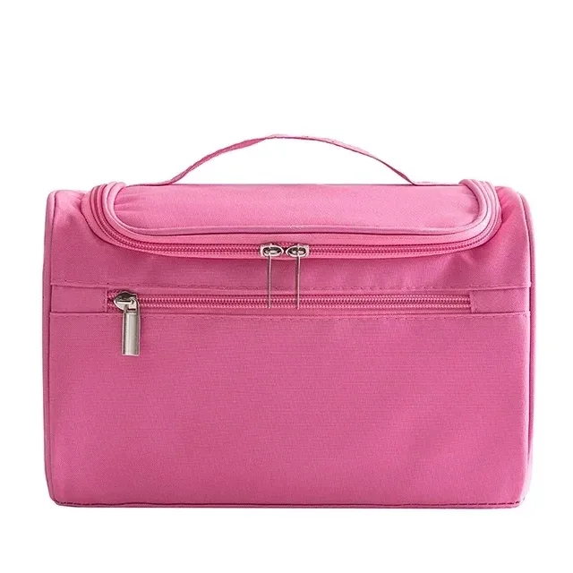 grande trousse de toilette imperméable pour femmes et hommes, organiseur de voyage avec compartiments de rangement