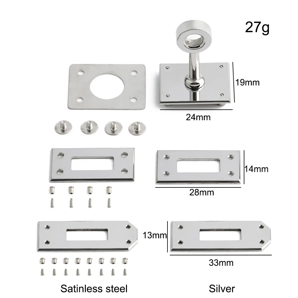 cadenas métal argent doré remplacement sac main serrure twist lock haute qualité usage voyage décoratif