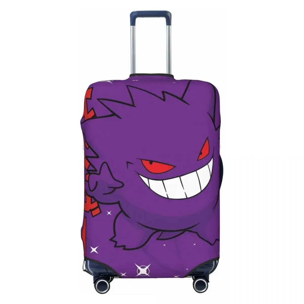 housse de valise à haute élasticité, motif p-pikachizer, convient aux bagages de 18 à 32 pouces, durable, lavable, anti-poussière, pour avion et voyages en voiture