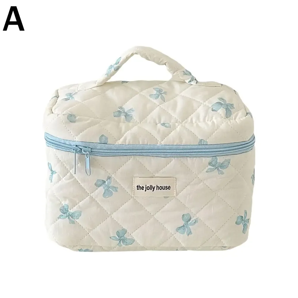 pochette à maquillage matelassée 3 tailles, motif floral, trousse de toilette, organiseur de maquillage, sac de voyage floral pour cadeaux de demoiselles d'honneur, usage quotidien