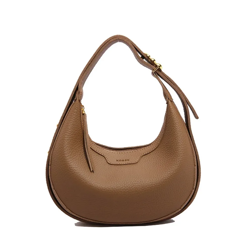sac à main sous les bras pour femme, motif lichee, cuir pu, sacs initiés, grande capacité, mode