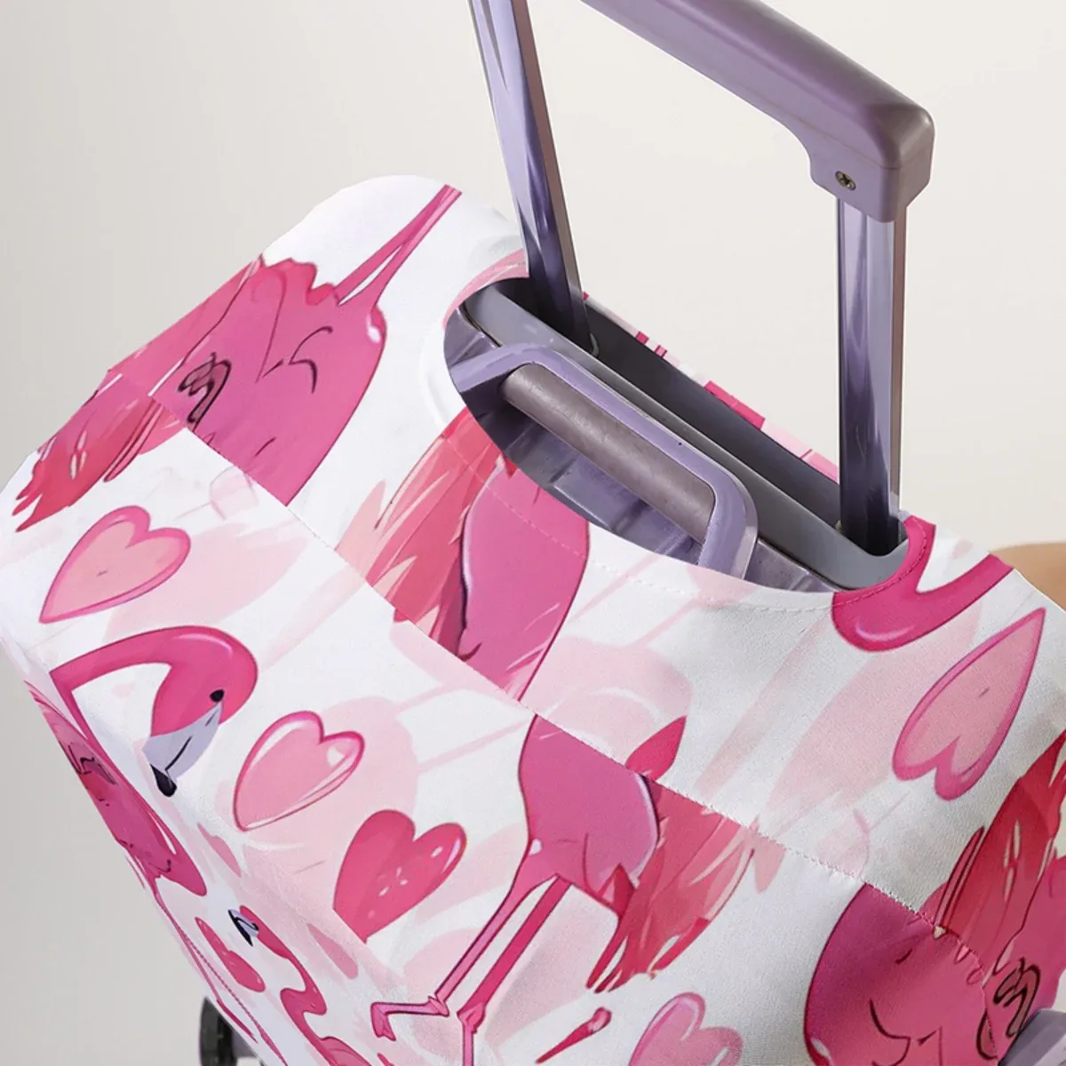 housse de protection pour bagages à motif animal, ensemble adapté aux housses de bagages de 18 à 32 pouces, housse de poignée de valise, accessoires de voyage