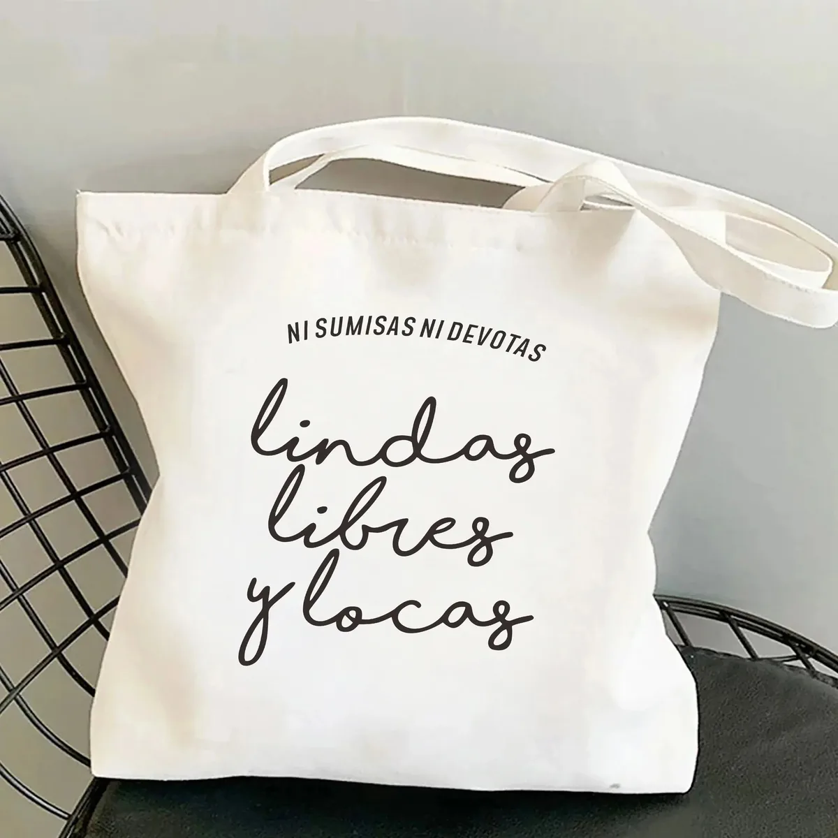 femmes sac à bandoulière graphique harajuku shopper sacs grande capacité toile fourre-tout sac à main sans fermeture éclair eco décontracté fille sacs à main