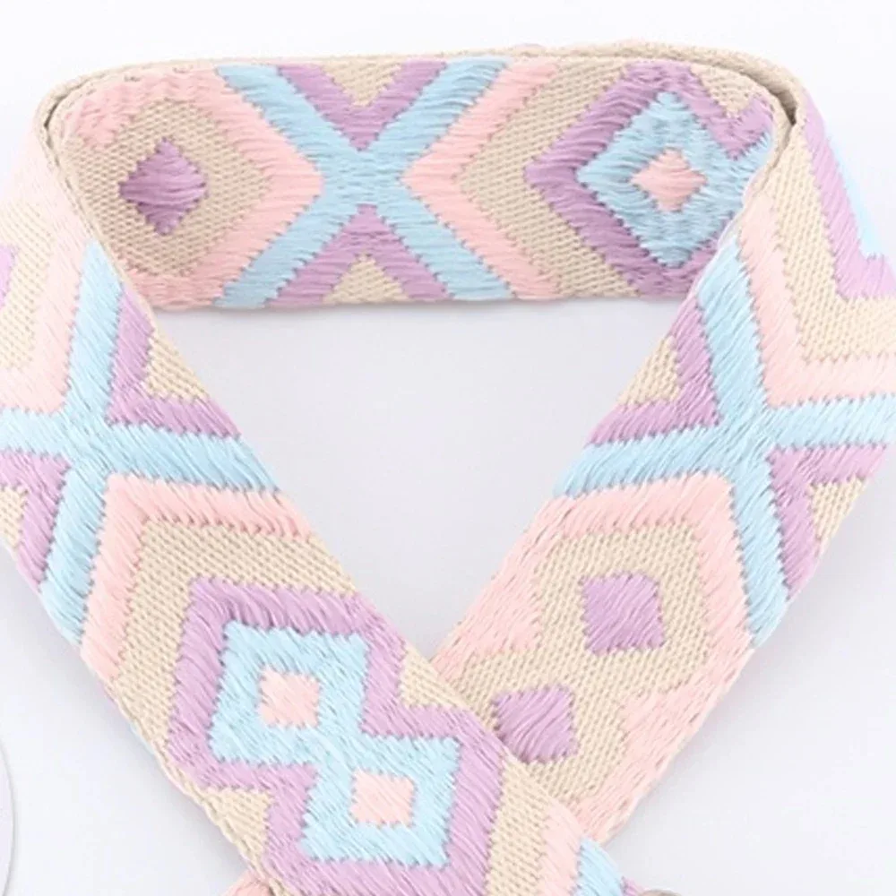 meetee-sangle jacquard en polyester, sangle de sac à dos, ruban de reliure pour vêtements, accessoires de couture, 38mm, 2 mètres