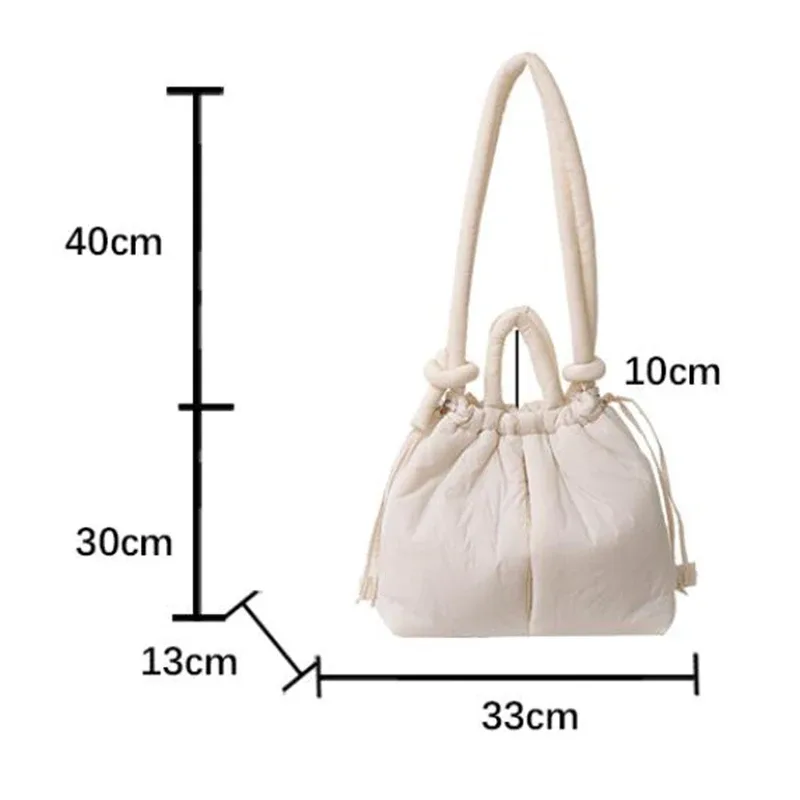 nouveau sac à bandoulière en tissu de mode coréenne sac à bandoulière en dacron souple mini fourre-tout sacs à main pour femmes sacs sous les bras sacs à main et sacs à main
