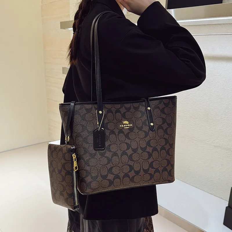 sac pour femme 2026 : nouveau sac fourre-tout imprimé de haute qualité, sac à bandoulière vintage de luxe léger, sac à main élégant et tendance