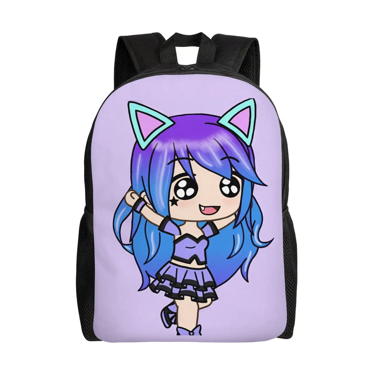 sac à dos gacha life game, sacs à dos de randonnée, sacs d'école élégants pour hommes, sac à dos respirant de designer