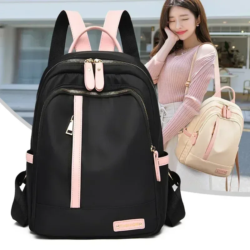 sac à dos oxford imperméable de grande capacité pour documents d'abonnés, sacs d'école pour femmes, sac à dos de voyage pour adolescents, sac à dos pour filles