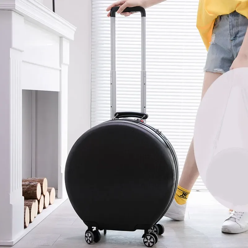 sac voyage polochon pc rose noir beige toupie poignée confortable roue universelle 360 degres impermeable