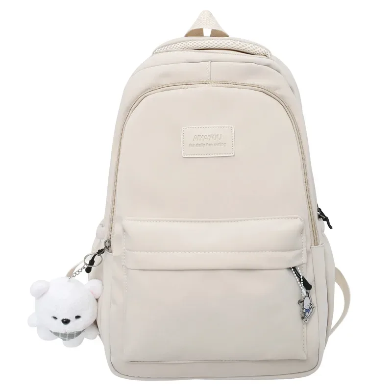 sac à dos tendance pour femme 2026, grande capacité, imperméable, pour collège, sac d'école pour ordinateur portable, sac de voyage mignon pour filles