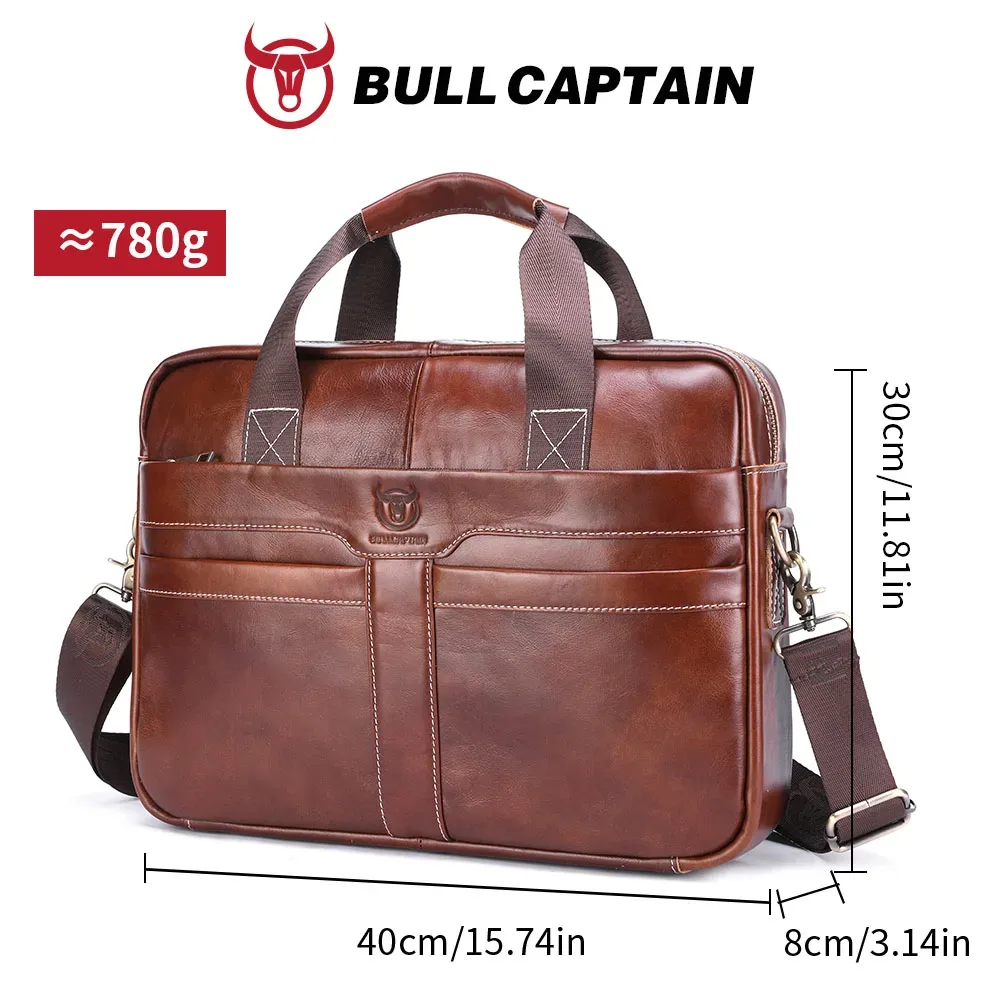 porte documents cuir véritable cuir vache blanc marron rectangle poignée supérieure bandoulière amovible loquet usage professionnel voyage affaires