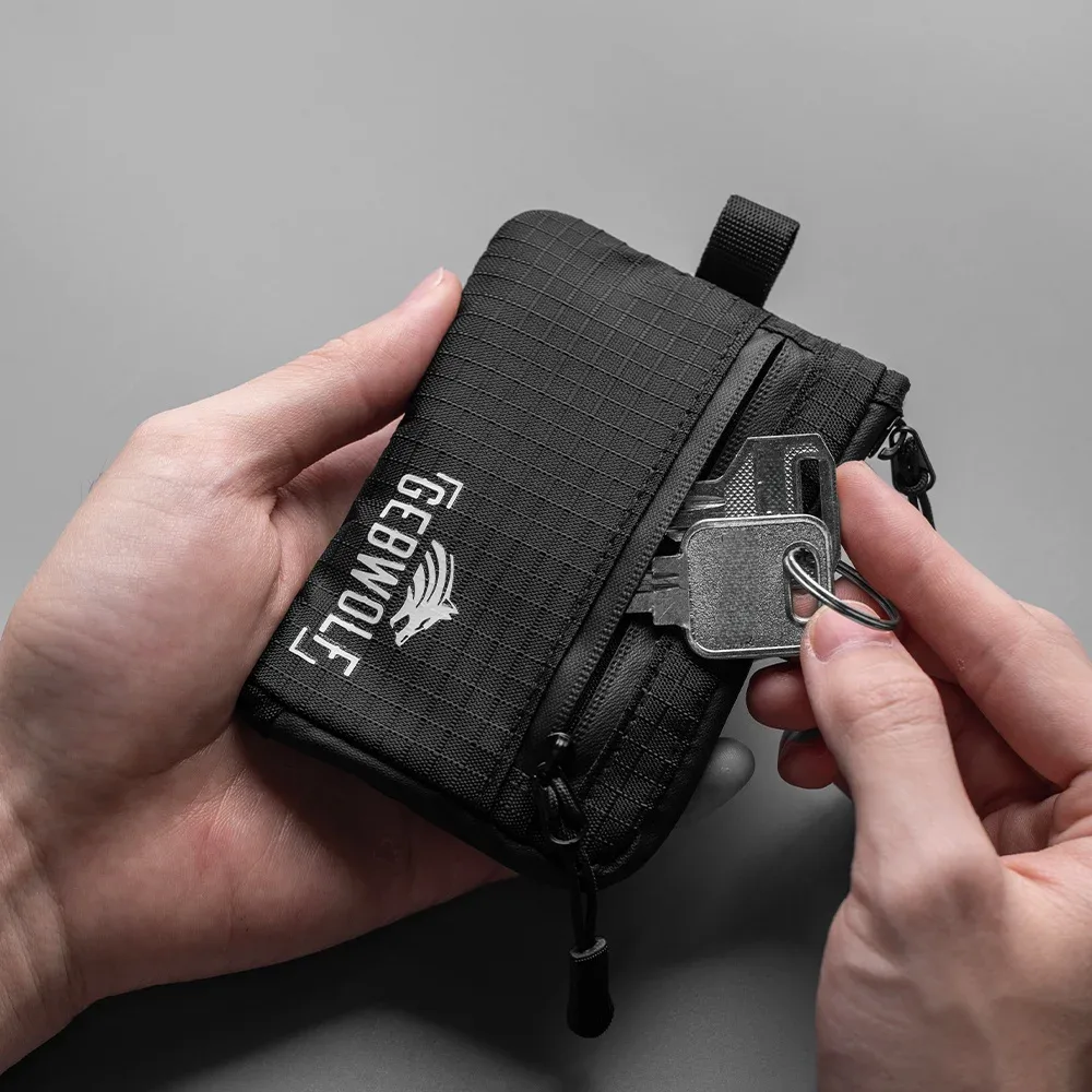 portefeuille mince, porte-carte de crédit avec fonction de blocage rfid, organisateur de taille de poche pour hommes et femmes, mini porte-monnaie avec fermeture éclair
