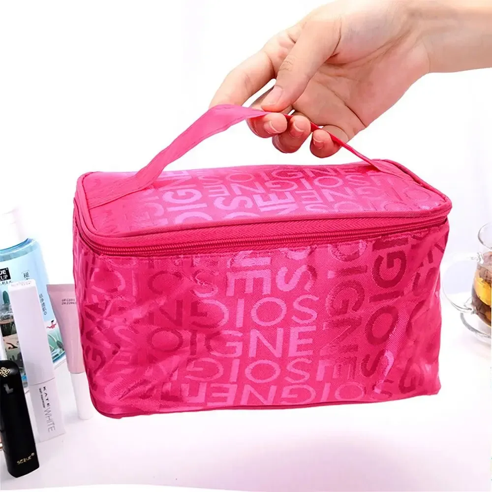 sac de rangement pratique pour maquillage, imperméable, grande capacité, sac de voyage pour cosmétiques, accessoires de maquillage, trousse de toilette, sac à main pour la maison
