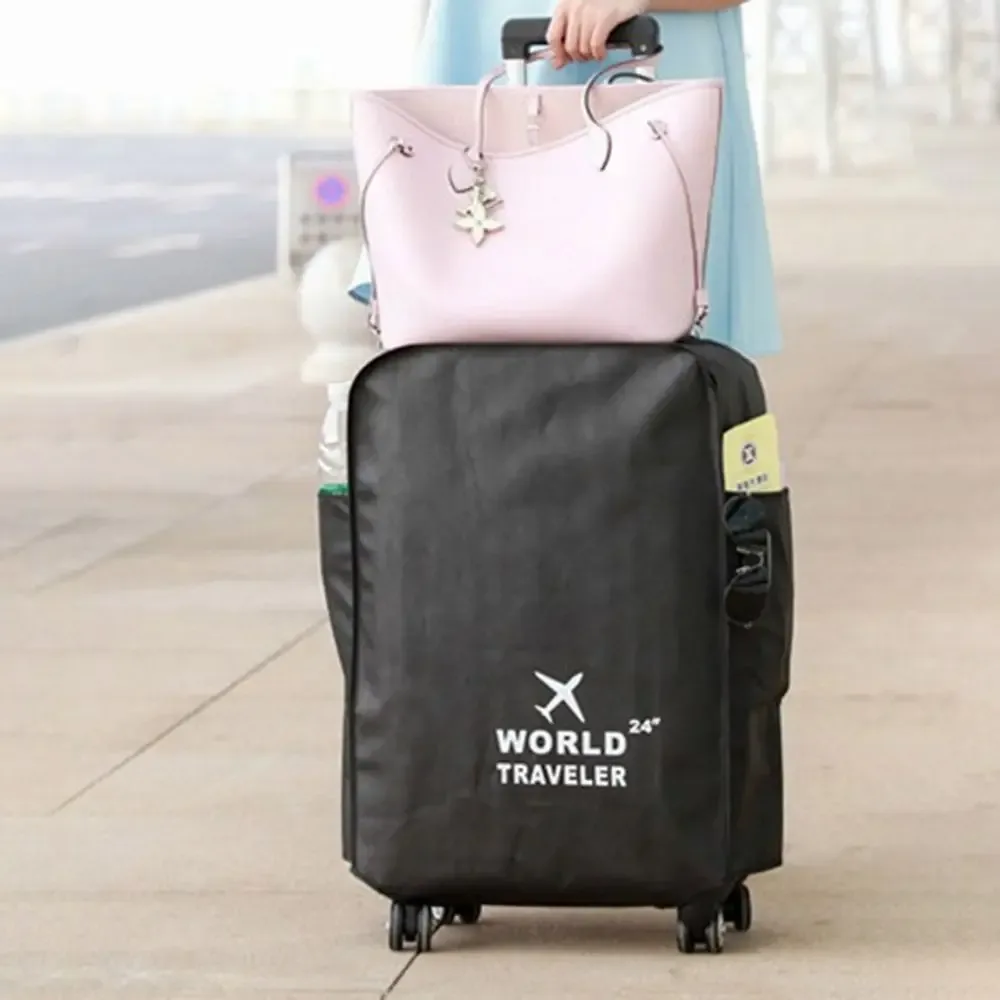 housse de protection pour bagages de voyage, 20-30 pouces, étanche, anti-poussière, résistante à l'usure, housse de protection pour valise