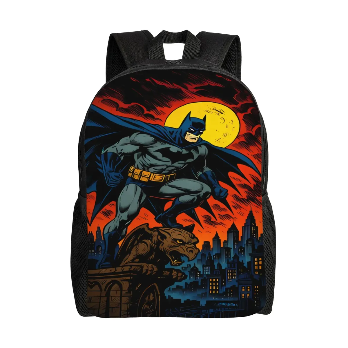 sac à dos de dessin animé b-batmans, sacs à dos fantaisie imprimés en 3d, sacs à dos pour étudiants, sacs à dos de cyclisme, sacs à dos de lycée, sacs à dos de créateur