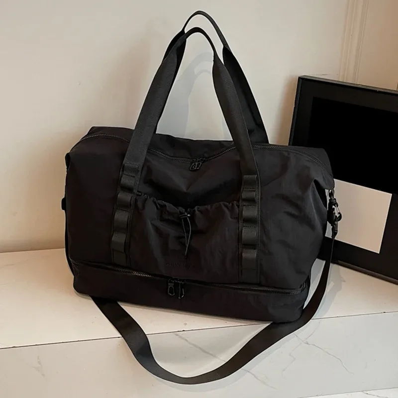 sac de voyage de grande capacité avec compartiment à chaussures indépendant, sacs de voyage adaptés au yoga, au sport, au rangement et aux week-ends