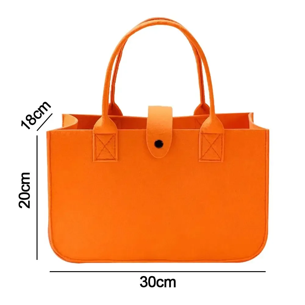 sac momie portable de grande capacité pour femmes, sac à bandoulière en feutre simple, sacoche de couleur unie, sac à main de voyage décontracté