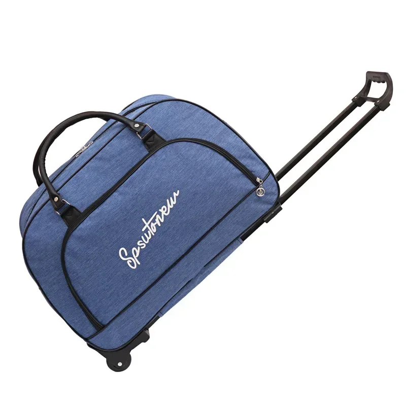 sac à roulettes avec roulettes valise de voyage bagages de grande capacité sacs de sport pliables cabine femmes hommes bagages à main sacs à main