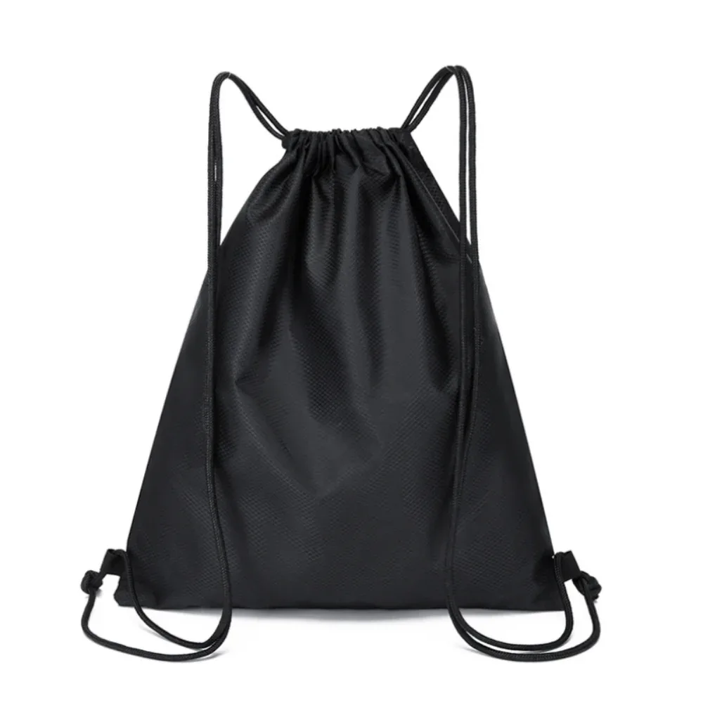 sac à dos à cordon de serrage tendance, sac à dos de voyage portable, sac à dos de sport léger et simple, sacoche pour ordinateur, sac à dos décontracté pour le quotidien