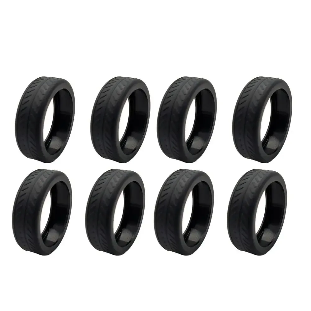 protecteur de roues de bagages en silicone avec son silencieux, juste de protection des roues de valise, sap, usure, bruit, 4/8 pièces