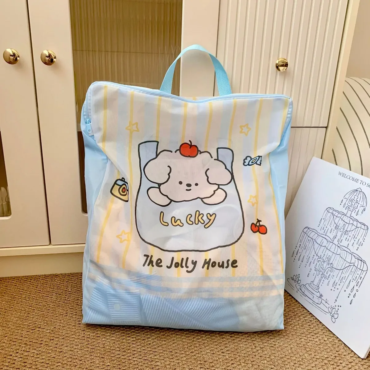 sac de lavage protecteur pour sous-vêtements et vêtements en laine, sac en maille filtrante pour rangement en dortoir, sac de rangement, sac à linge, anti-déformation