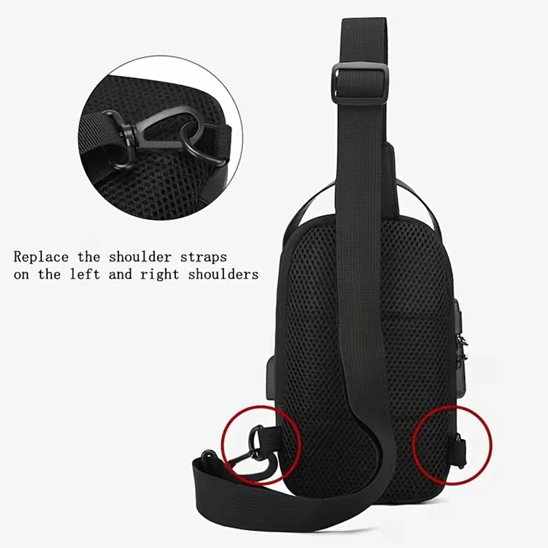 sac à bandoulière compact et pratique, design multicolore, sangle réglable, léger, pour les trajets quotidiens, les voyages en plein air, sac fonctionnel
