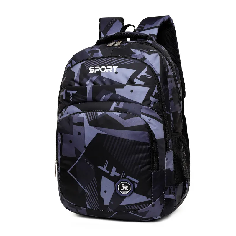 nouveau sac à dos hommes grande capacité décontracté sport sac d'école mode simple étudiant sac à dos voyage épaissir double sacs à bandoulière