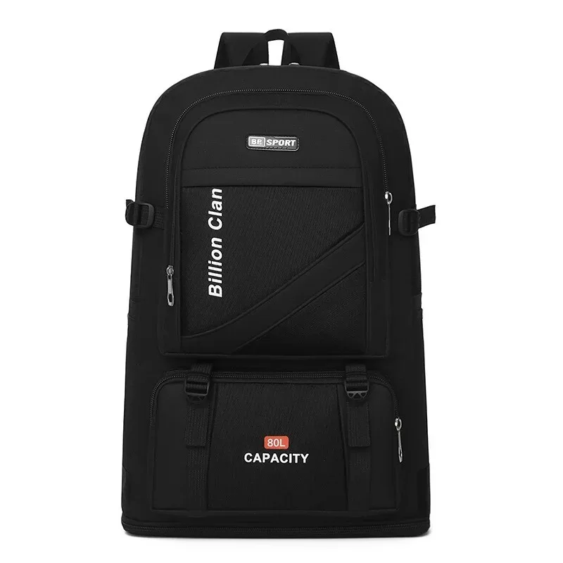 sac à dos extensible de grande capacité 80l pour homme et femme, randonnée en plein air, camping, sac à dos multicolore, bagages de voyage, sac à dos de sport