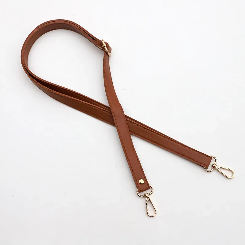 nouvelle sangle de sac à bandoulière en cuir pu de 138 cm, poignées de remplacement diy pour sacs à main, ceintures et outils de sac