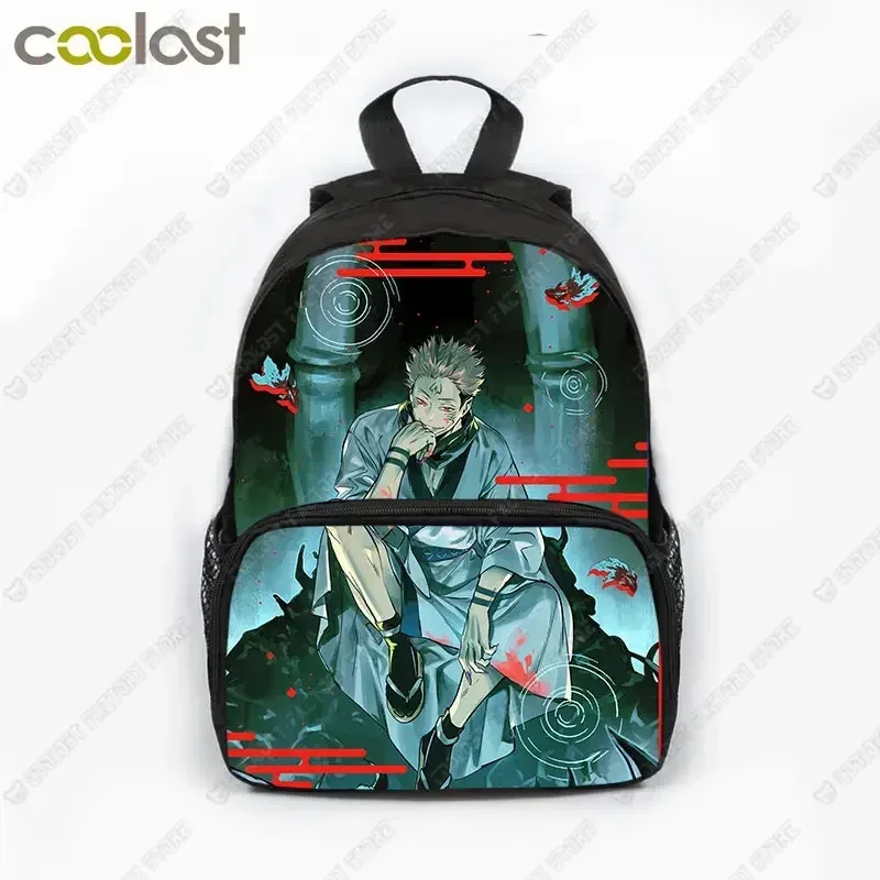 sac à dos de 13 pouces pour enfants, cool gojo satoru, yuji itadori, papeterie scolaire pour garçons