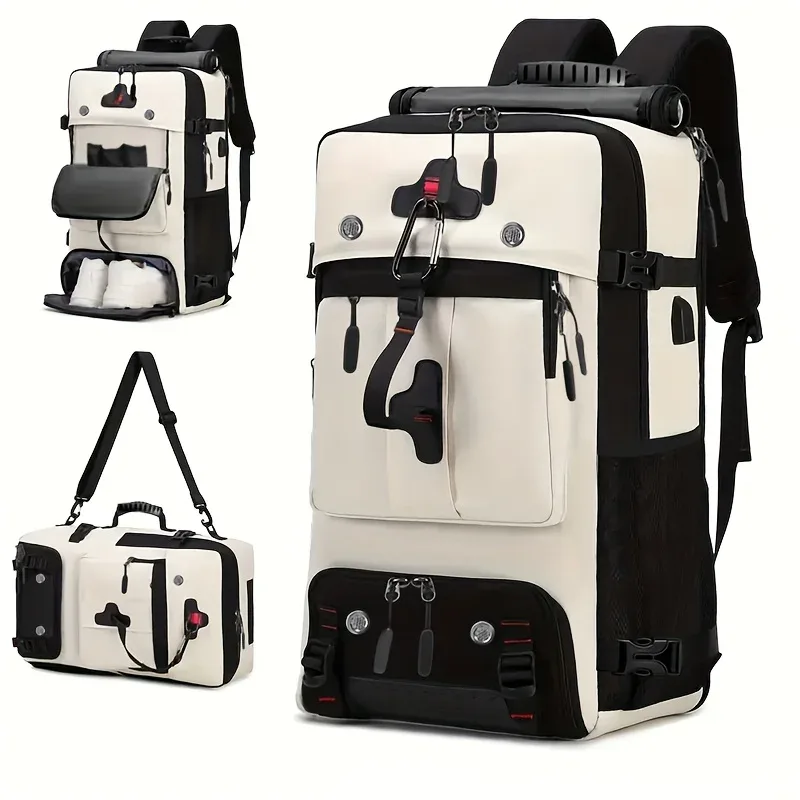 sac dos oxford université bleu marine gris polyvalent ultraleger compartiment chaussures ceinture air tranche activité voyage