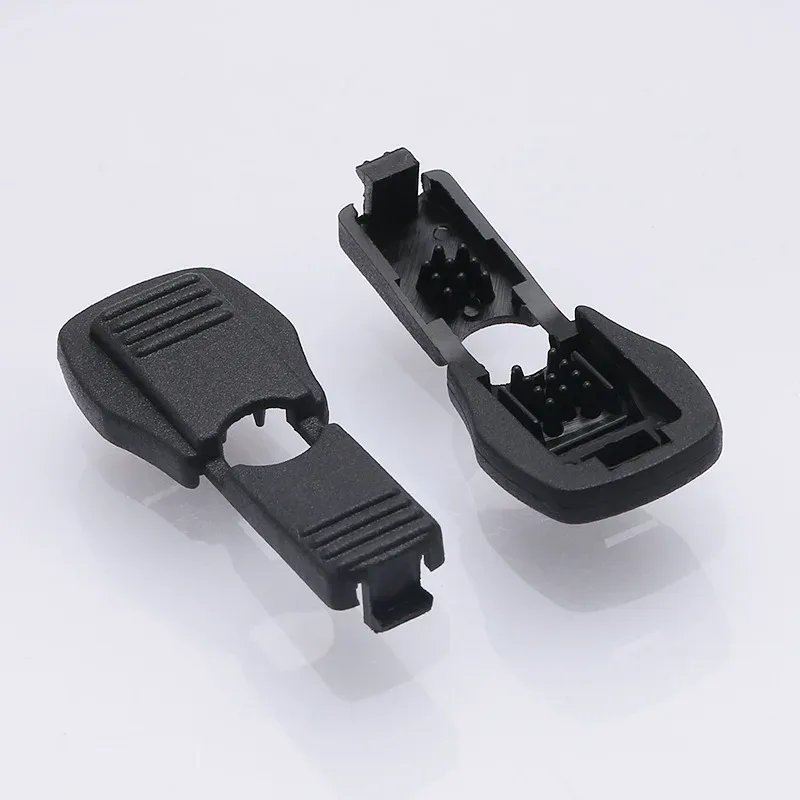 clip câble plastique transparent noir blanc rose marron attachement sac dos accessoire sport voyage