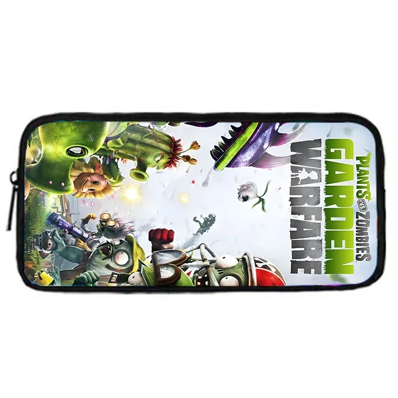 jeu chaud pour enfants pour p-plantes vs z-zombiess, sac à dos d'école avec sacs à déjeuner, sacs à crayons, sacs d'école pour garçons et filles, meilleur cadeau