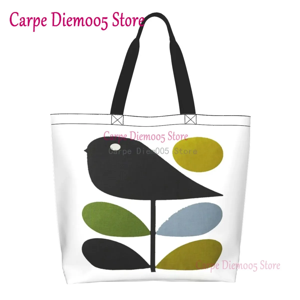 orla kiely sac fourre-tout grande capacité pour femme, sac d'épicerie pour femme, initié