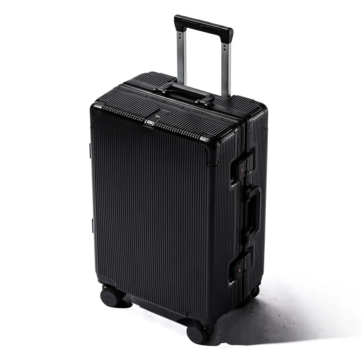 valise de grande capacité 16 "/20"/22 "/24"/26 "/28", bagages roulants à la mode, cadre en aluminium de voyage avec sacs à roulettes en alliage