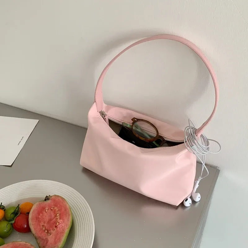 sacs à main d'été en nylon avec poignée supérieure, style ins, petits sacs bandoulière décontractés, nouvelle mode et polyvalence