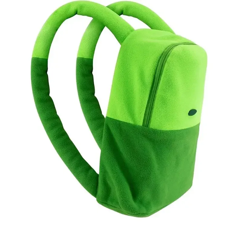 abrt-vert sac à dos de sport personnage d'anime dessin animé unisexe cosplay costume accessoires sac pour adulte utilisation quotidienne fête vert