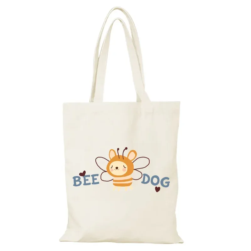 sac cadeau de dessin animé mignon homme sac fourre-tout nouveaux sacs à main dame sacs femmes sac à main eco shopper shopping plage tissu toile épaule le